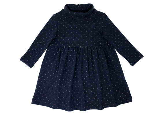 Zhoe & Tobiah Navy Baby Knit Dress