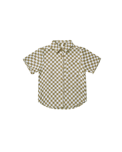 Rylee + Cru Collared Short Sleeve Shirt