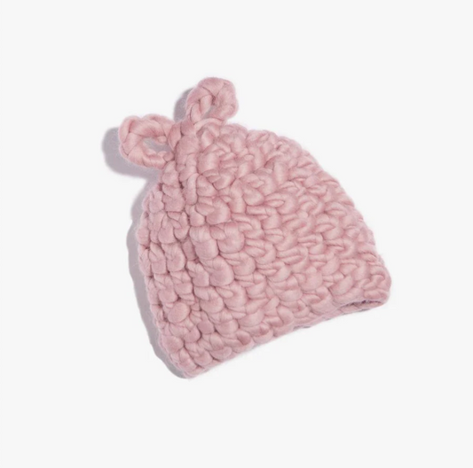 Mischa Lampert Kids Beanie Bow - Dusty Rose