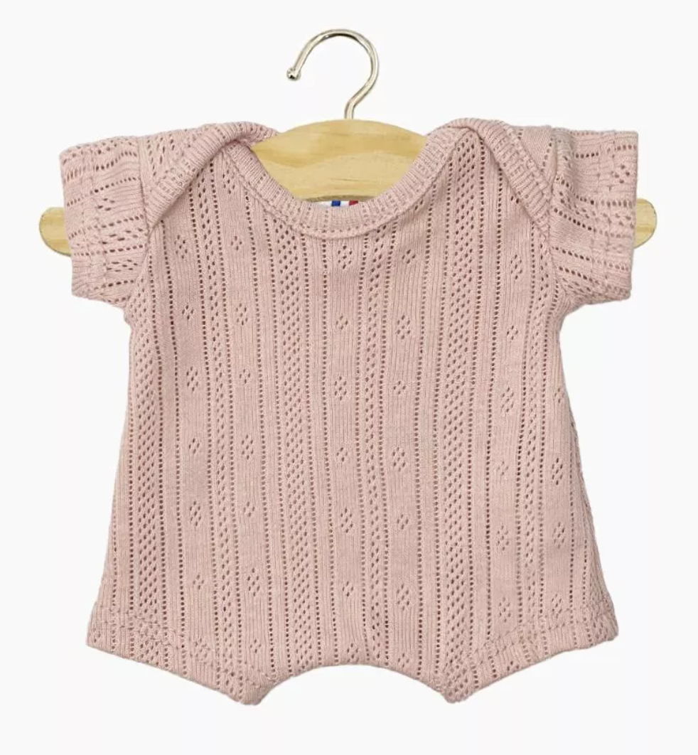 Minikane Jersey Shorty Bodysuit