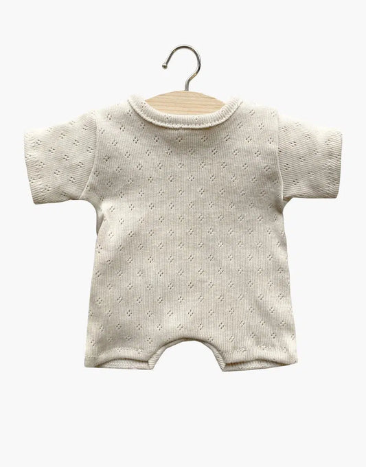 Minikane Lin Cotton Shorty Bodysuit