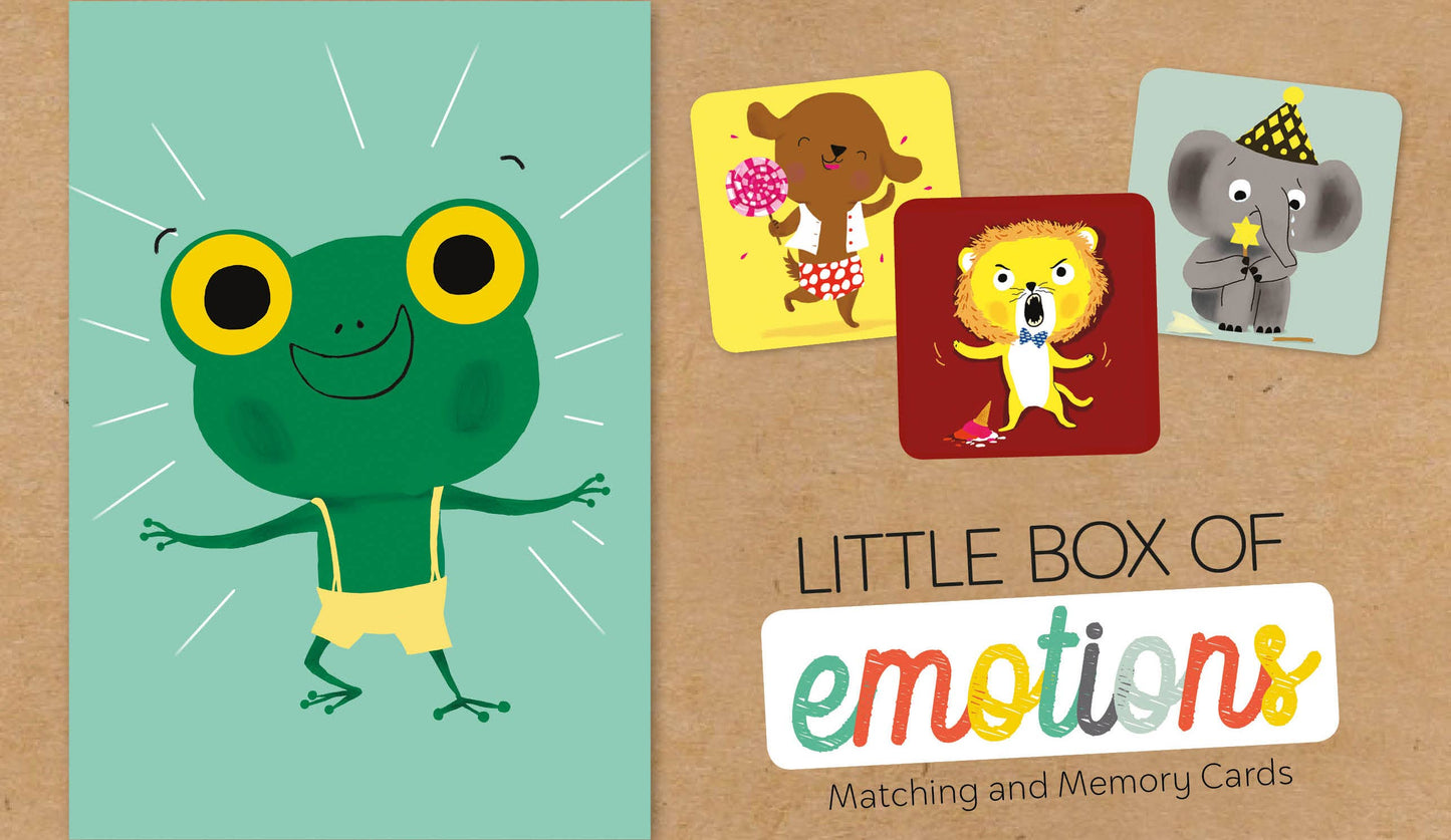 Schiffer Kids - Little Box of Emotions: Matching and Memory Cards